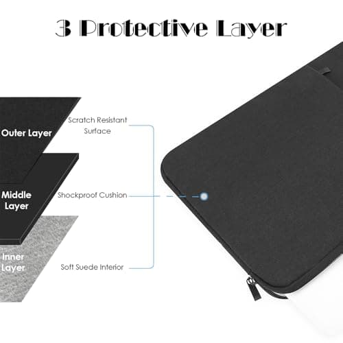 ProElife 13-Inch Laptop Sleeve for MacBook Neo & MacBook Air 13.6 M5/M4 — view 4