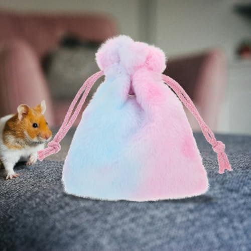 Hamster Winter Soft Warm Bed Coral Fleece Pink — view 6