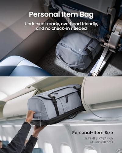 tomtoc 28L Travel Backpack, TSA-Approved Underseat Carry-On Travel Bag — view 4