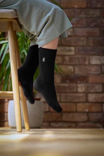 HEAT HOLDERS Lite - 3 Pair Multipack Womens Thermal Socks for Winter | Thin & Warm Socks for Dress Socks (4-8, Black) — view 4