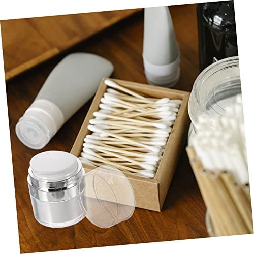 CATIEBYE 2pcs Refillable Acrylic Face Cream Pump Dispensers 15ml Lightweight Travel Size Moisturiser Containers for Travelling — view 5