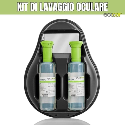 ecocar - First Aid Case - FIRST AID KIT 54 pieces (Annex 1 with Eye Wash Kit) - for B&B, Vehicles, Company - According to DM388 15 July 2003 - with Holder Included - Made in Italy — view 4