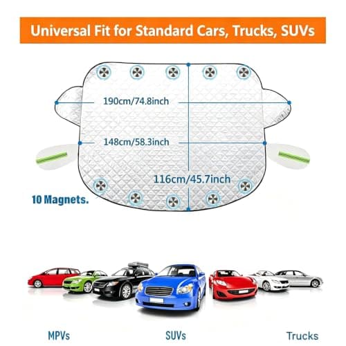 Windshield Sunshade For Mini Aceman J05 2024-2025 — view 3