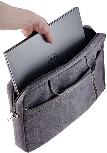 Navitech Grey Sleek Water Resistant Travel Bag - Compatible with VTech Toddler Tech Laptop — view 3