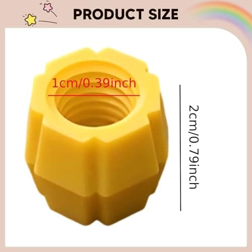 2Pcs Toothpaste Refill Adapter Compact Refillable Travel Bathroom Converter Toothpaste Squeezer Adapter,Toothpaste Transfer Tool No-Leak Toothpastes Tube Adapters for Bathroom Travel (Yellow) — view 3