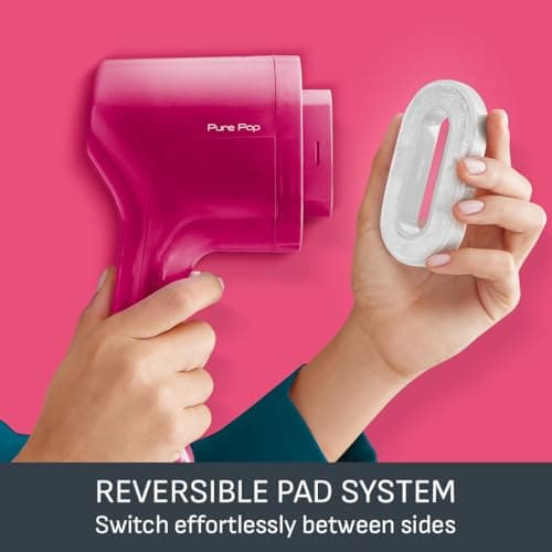 Tefal Pure Pop Slim Handheld Clothes Steamer, No Ironing Board, Pink — view 6
