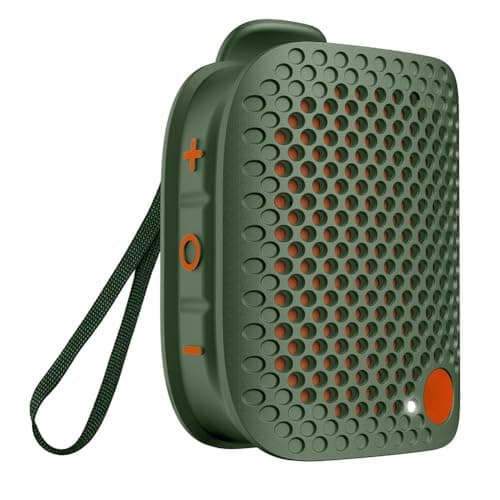 Uxsjakjsd Clip-on Speaker Portable Speakers Magnetic Wearable Bluetooth-Compatible 5.4 Wireless Bluetooth
