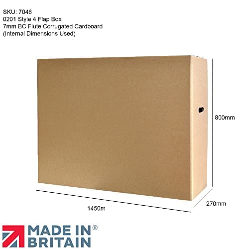 Large Cardboard Bike Box Bicycle Shipping Box Extra Strength With carry Handles (1) — view 2
