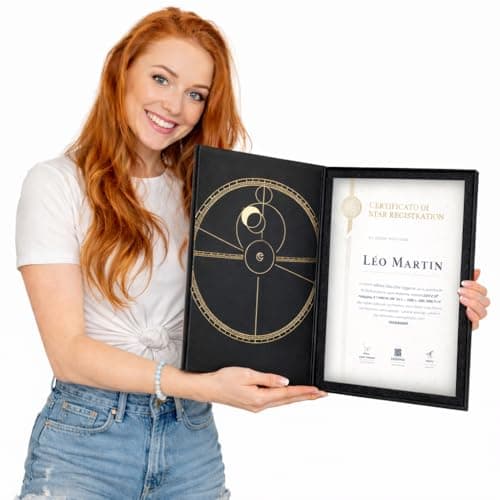 Name a Star Gift Box Set – White Design – Personalized Star Certificate & Map – Unique Gift for Anniversaries, Couples & Memorials — view 2