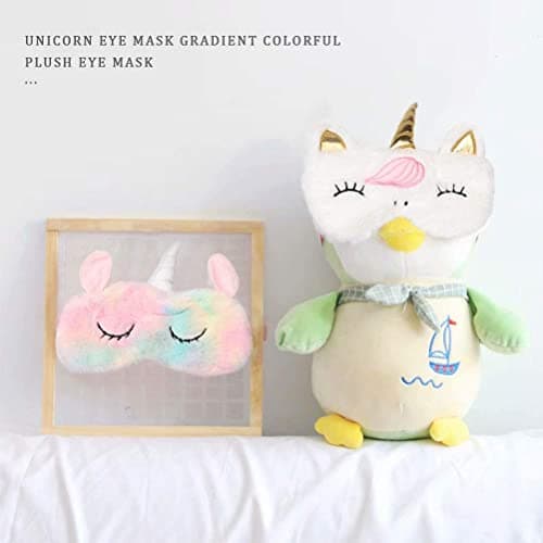 2 Pack Kids Eye Mask for Sleeping, Plush Sleep Masks with Elastic Strap — view 5