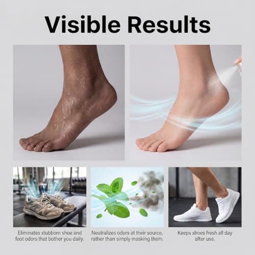 Shoe Deodorizer Spray 150ml – Foot & Shoe Odor Eliminator, Fast-Acting — view 2