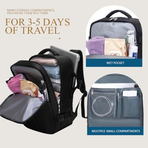 Lossga Easyjet Cabin Bag 45x36x20 Carry On Bag New Easyjet 45x36x20 — view 4