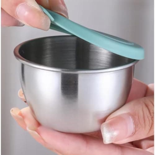 Portable Camping for sauce Pot 80ml for Hiking Picnic Portable(blue) — view 4