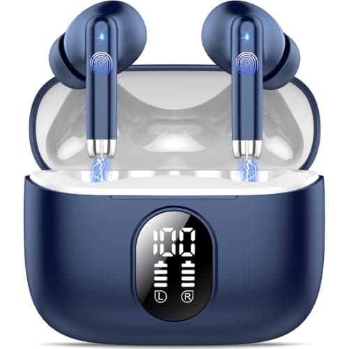 QXQ S26 Wireless Earbuds, In Ear Noise Cancelling Bluetooth 5.4 Headphones