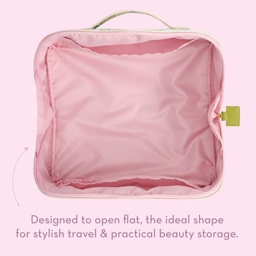William Morris At Home Toiletry Cosmetic Washbag, Zip Closure — view 4