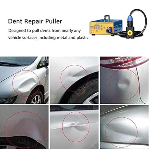 Paintless Induction Heater Machine for Car Minor Soft Dent Removing Tool, 1380W Suitcase Magnetic Auto Body Repair Kit — view 2