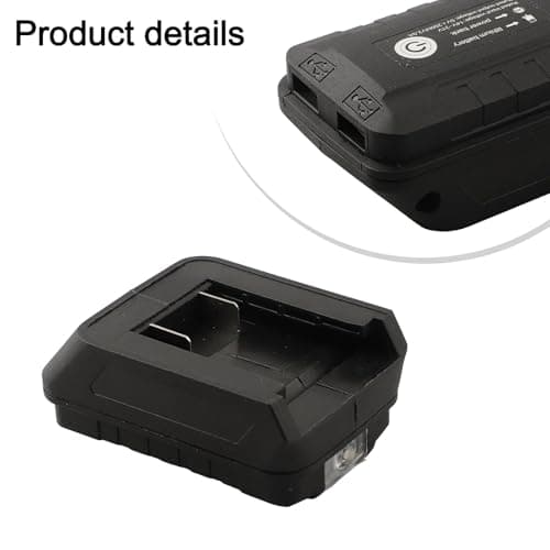 18V Dual USB Adapter Converter with Light 2106 Power Tool Pack — view 2