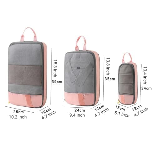 Packing Cubes Compression Portable Lightweight Travel Packing Cubes — view 5