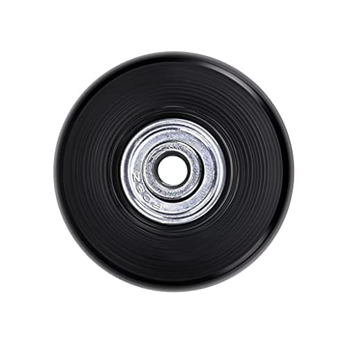 IGNPION 4 Wheels Suitcase Spare Wheels Repair Bearings Luggage Suitcase 45x18mm Black Fashion, black, Fashion — view 6