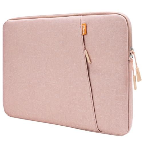 JETech Laptop Sleeve for 16-Inch Devices, Rose Gold
