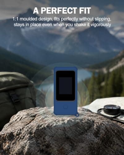 Powfix 1 Pack Silicone Case for GL.iNet GL-E5800 Mudi 7 Travel Router — view 6