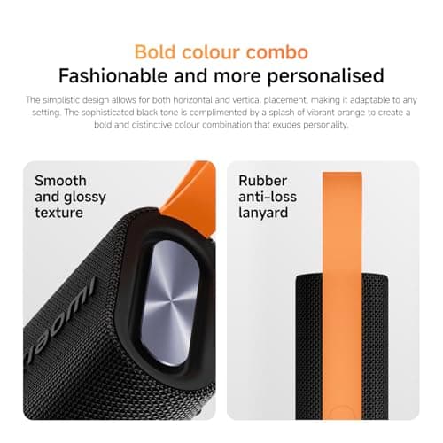 XIAOMI Sound Pocket Portable Bluetooth Speaker, 5W Compact Mini Speaker, 10 Hours Playtime, IP67 Waterproof and Dustproof, TWS Pairing, Wireless, Outdoor and Travel - Pink — view 4