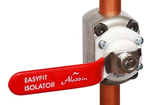 Aladdin EasyFit Isolator PRO 15mm Self-Cutting Isolation Valve Kit, Live Pipe Installation, Emergency Stop Tap — view 3