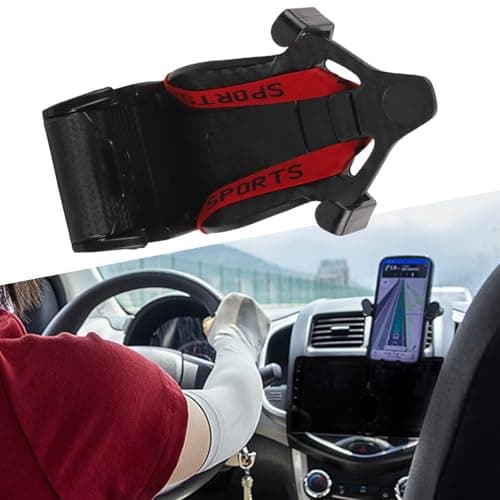 ABS Fabric Car Phone Mount Air Outlet Stable(red) — view 4