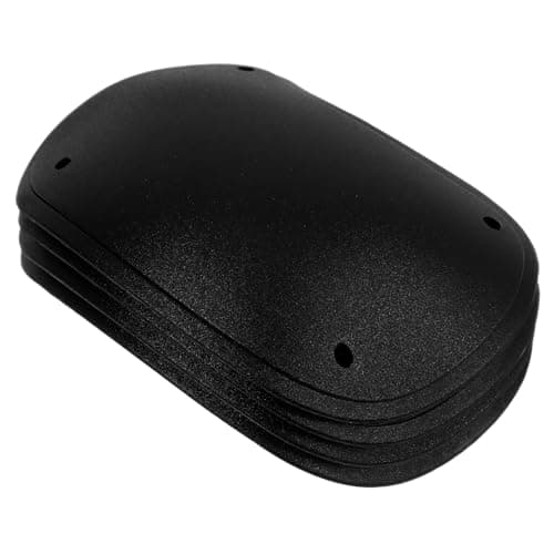 4pcs Luggage Protectors ABS Black Corner Guards for Bags and Boxes