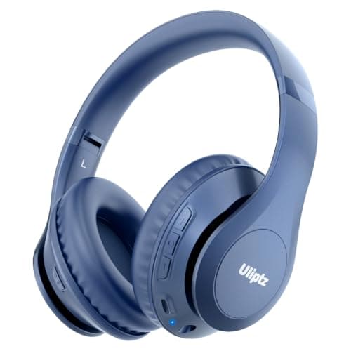 Uliptz Wireless Headphones Over Ear, 65 Hrs Playtime Bluetooth Headphones