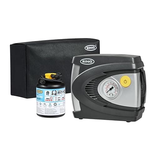 RING Flat Tyre Emergency Repair Kit with Sealant & Inflator