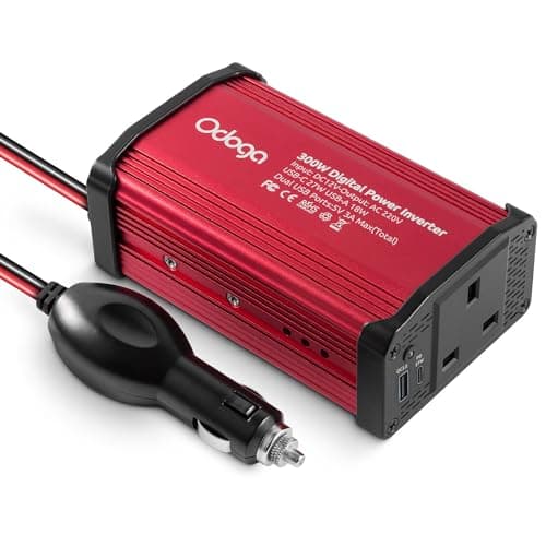 Car Power Inverter 300W 12V to 240V – Fast Car Charger, USB-C & USB-A — view 3