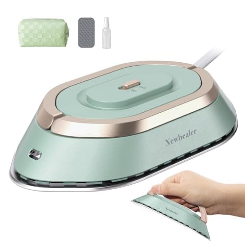 Newbealer Mini Travel Iron, Green