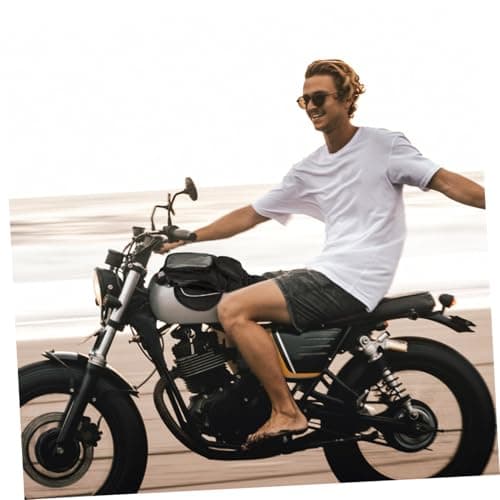 GANAZONO Large Capacity Magnetic Motorbike Tank Bag Made of Sturdy Oxford Cloth with Sun Protection and Device Damage Prevention, Waterproof Motorcycle Pannier Bag Suitable for Outdoor — view 4