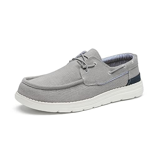 Bruno Marc Men's Slip-on Loafers Shoes,Size 12,Grey,SBLS223M
