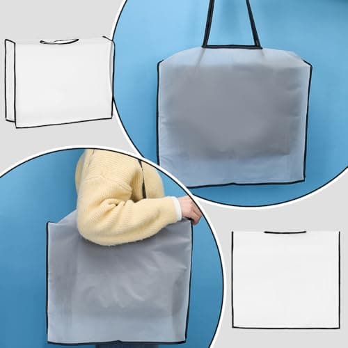 PH PandaHall EVA Handbag Rain Cover, 27.5"x13.6" Handbag Protector — view 3
