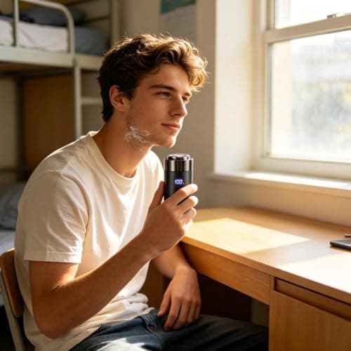 Pocket Shaver Digital Display Mens Electric Grooming Trimmer — view 2