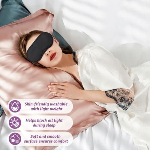 30Pcs Eye Mask Set, Sleeping Mask with Nose Pad and Elastic Strap, Multicoloured Sleep Masks Cover Lightweight Blindfold for Travel Home Hotel Party, Sleep Masks Blackout for Women Men — view 3