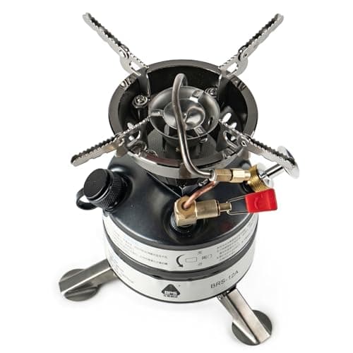 Multi Fuel Camp Stove, 2120w High-power Portable Gasoline Stove With Altitude Adaptation For Outdoor Camping Gasoline, Multi Fuel Camp, White Gas