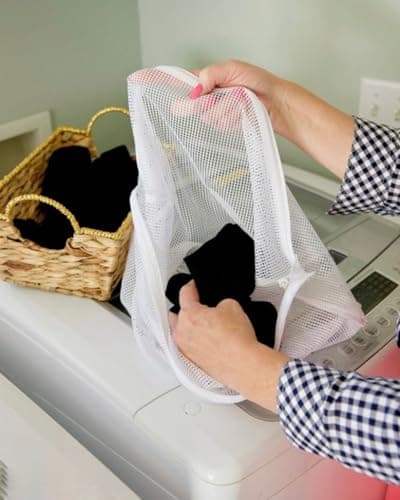 Wash Bag Nylon With Zip Delicates Laundry Bag Zipped Travel Storage Bag Laundry Washing Bag Fine For Lingerie Sweater Garment Undergarment Delicates Blouse 2 sizes (Washing Bag) — view 4