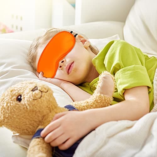 Dreamtop 15 Pack Multicolor Eye Shade Cover Eye Mask Sleeping Blindfold with Nose Pad Colour Blindfold Travel Eye Blinder Sleeping Eye Cover for Travel Sleep Women Men Kids, 15 Colors — view 6