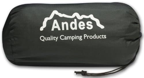 Andes Micro Fleece Mummy Sleeping Bag Liner Inner Camping Sheet — view 4
