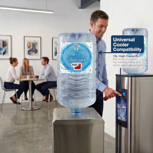 CPD My Cafe Kingshill 15L Natural Mineral Water | Bulk Bottled Water for Home & Office Water Dispenser | Pure Scottish Still Water Container for Water Cooler| Eco-Friendly Premium Hydration — view 6