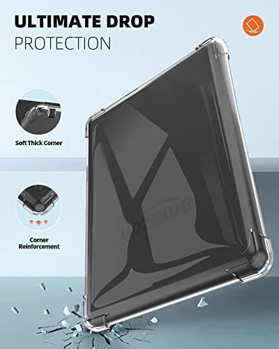 Clear Case for 6" Kindle Paperwhite (10th Generation, 2018), Lightweight Scratchproof Slim Soft TPU Silicone Case Protective Back Cover for Kindle Paperwhite 4 10th Gen 6 Inch, Transparent — view 4