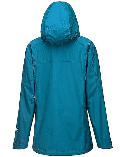 Outdoor Ventures Women's Waterproof Jacket Raincoat Packable Rain Jacket — view 6