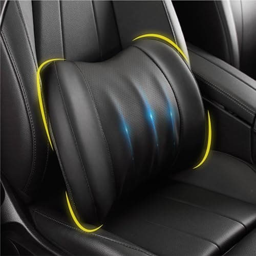 Lofty Aim Lumbar Support Pillow for Car, Car Seat Back Support for Driving