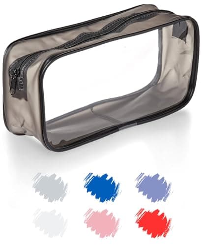Soul Projekt Large Clear Pencil Case for Back to School