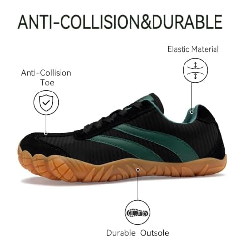 Barefoot Shoes Womens Mens Wide Toe Box Trainers Casual Sneakers Zero Drop — view 2