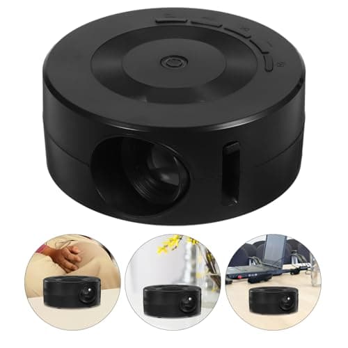 jojofuny Portable Mini Projector for Home Theater Supported Built Speaker Wireless Screen Mirroring Compact Design for Boys and Girls and Travel — view 6
