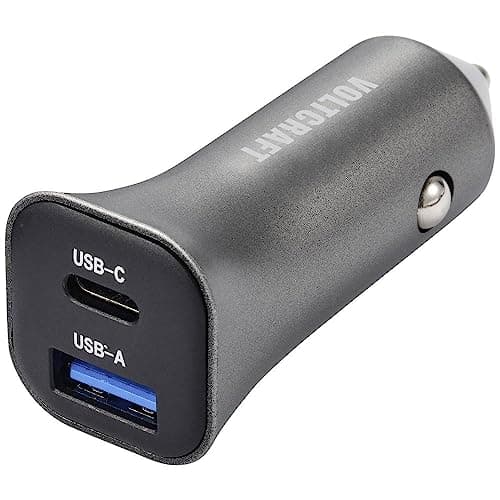 VOLTCRAFT CPS-38W/ 2 VC-RA381 USB charger 38W KFZ Ausgangsstrom (max.) 3A Anzahl Ausgänge: 2 x U